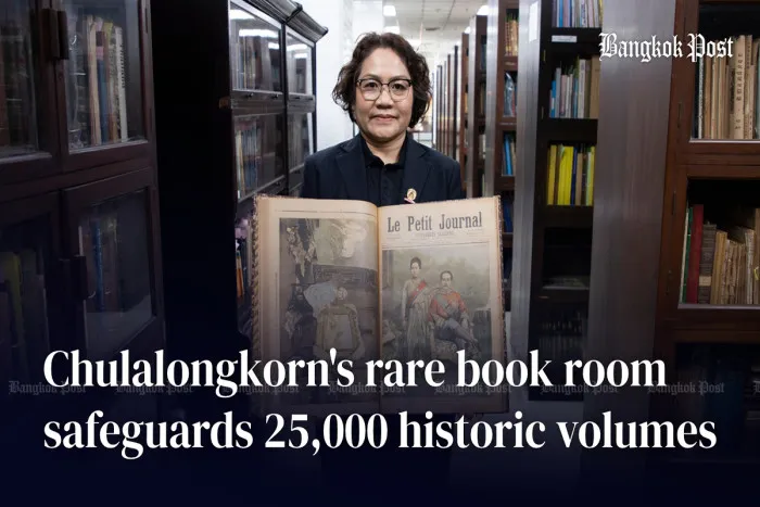 Chulalongkorn University Preserves 25,000 Rare Thai Historic Volumes