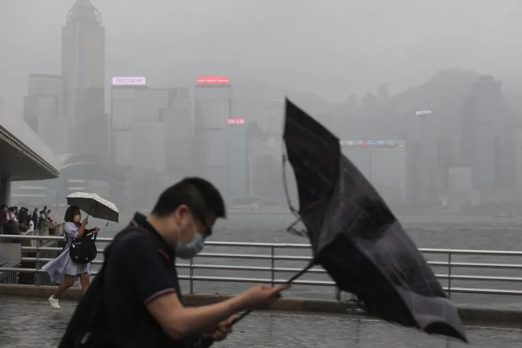Hong Kong Shuts Schools Due to Torrential Downpours