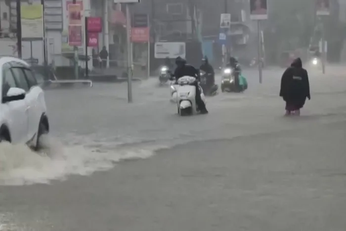 India Flooded: Heavy Rains Submerge Roads and Homes