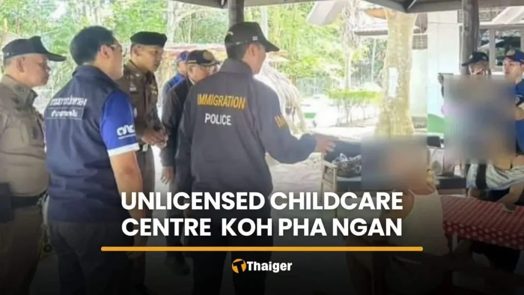 Foreign Nationals Arrested in Koh Pha Ngan Childcare Center Raid
