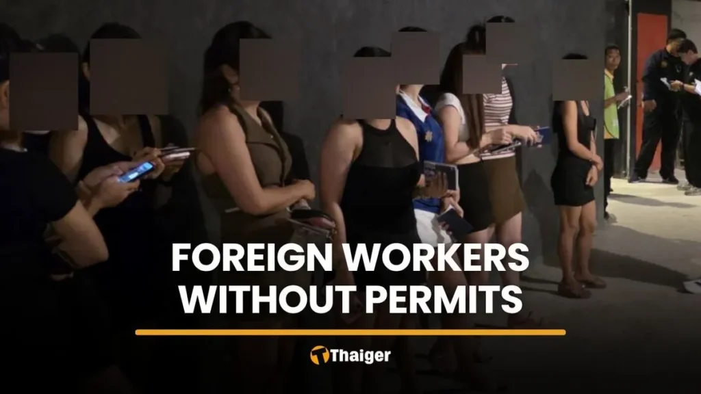 Bangkok Restaurant Raided: Six Foreign Workers Found Without Permits