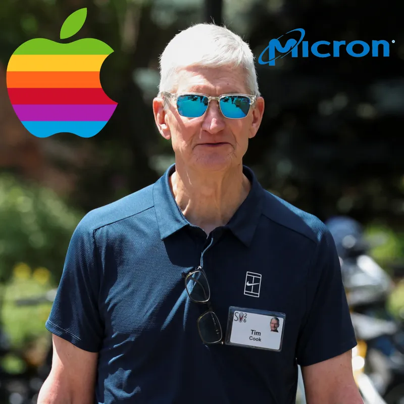 Apple’s Tim Cook, Micron Exec Clash Over Chip Price Hikes