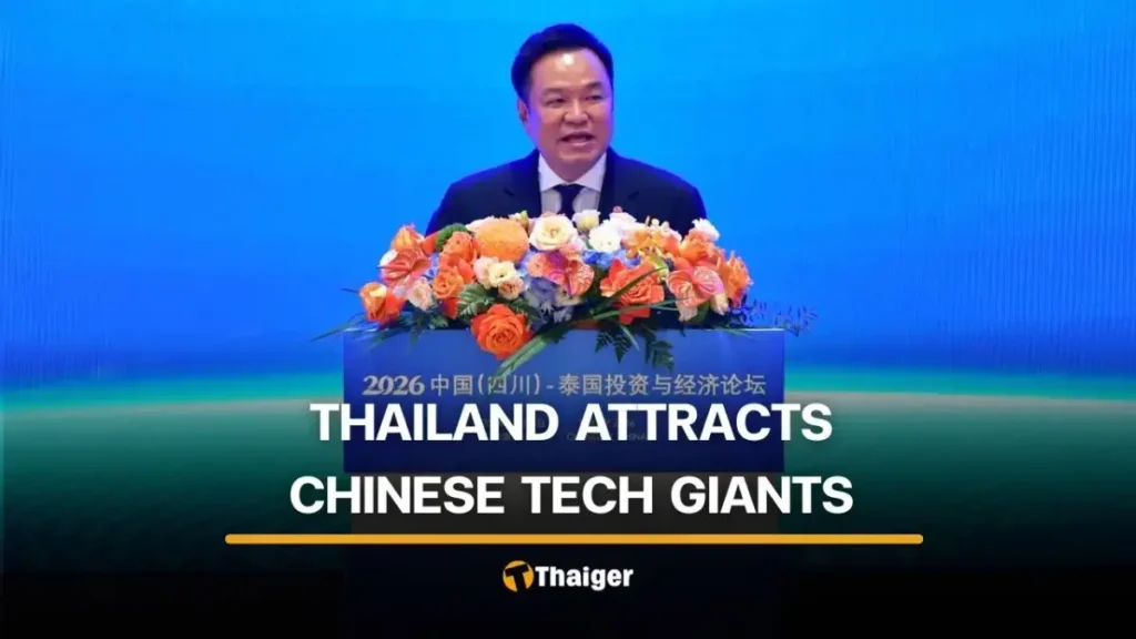 China Tech Giants Eye Major Investment in Thailand