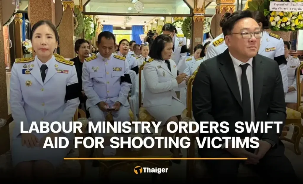 Aid Rushed to Victims of School Shooting in Nonthaburi