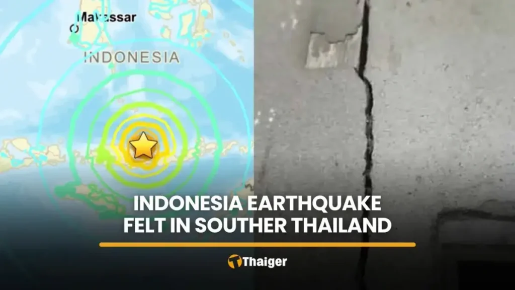 Krabi Homes Show Cracks After Indonesian Earthquake Tremors