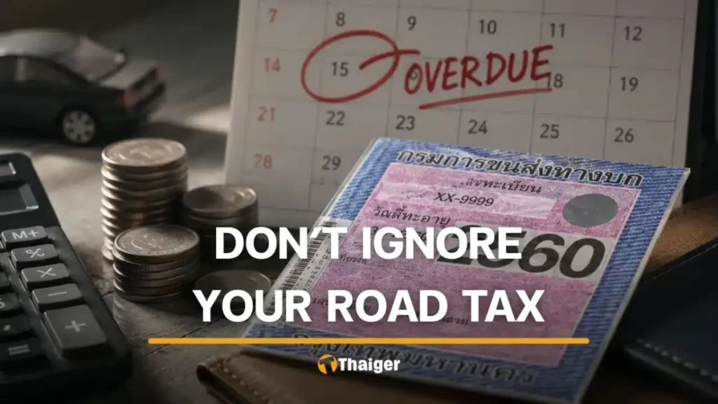 Thailand Vehicle Tax: Penalties for Overdue Payments Explained