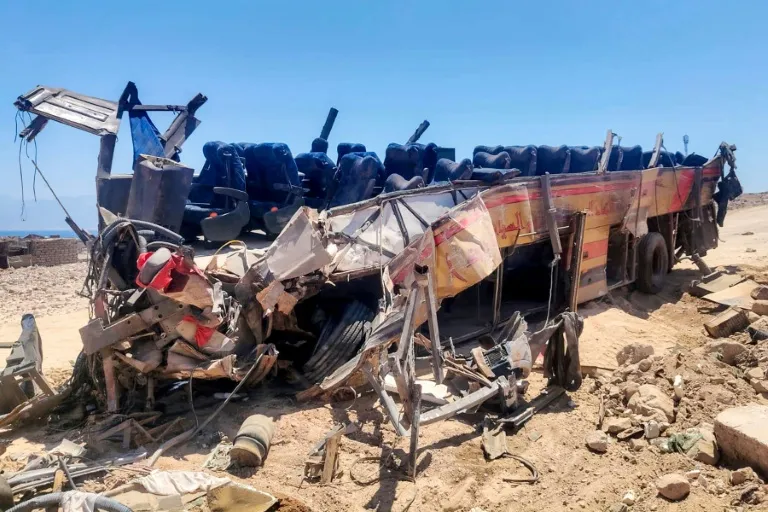 Deadly Sinai Bus Crash Claims 22 Lives